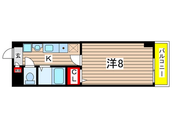 御剣ハイツの物件間取画像